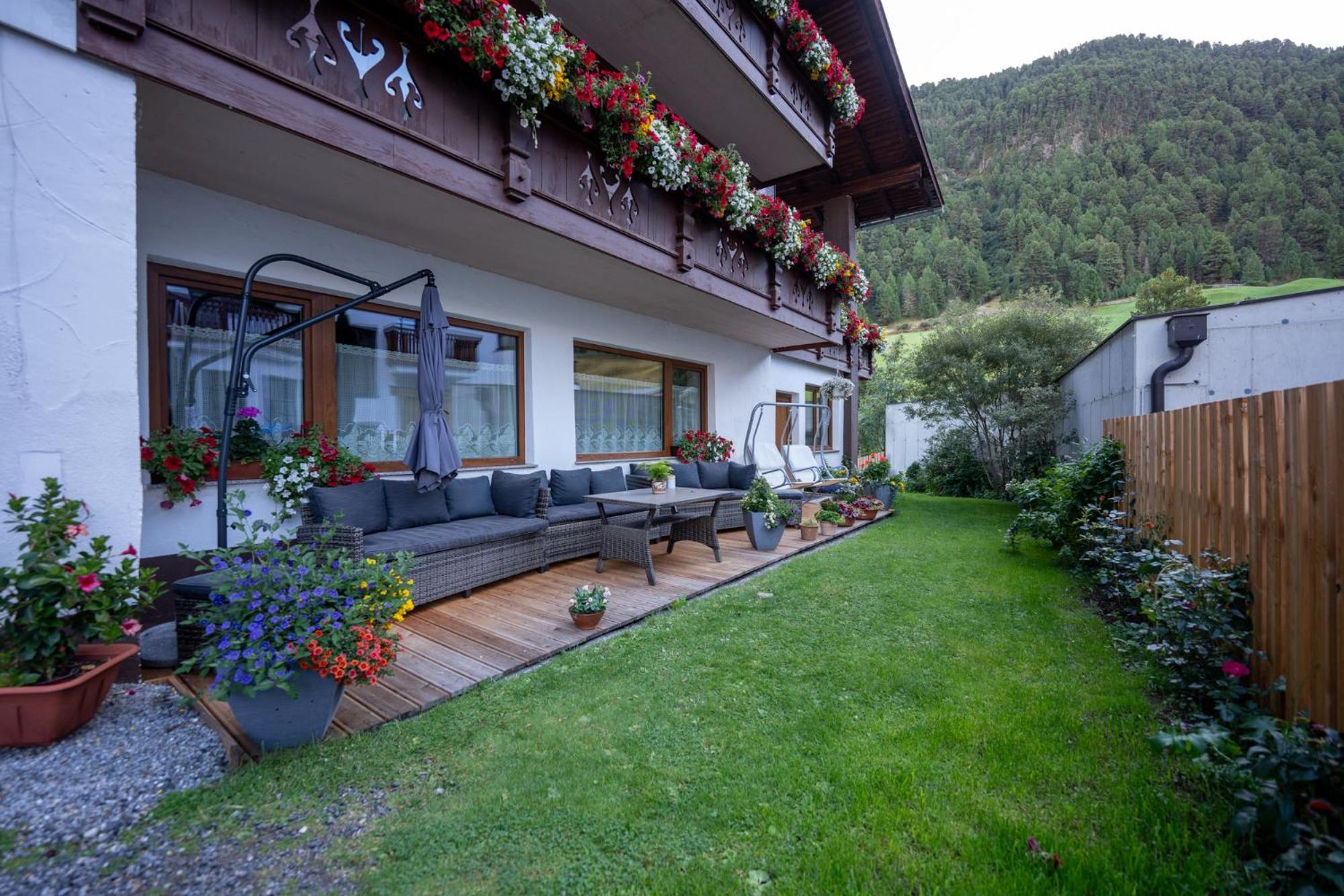 Gaestehaus -Pension Edelweiss Vent Zewnętrze zdjęcie