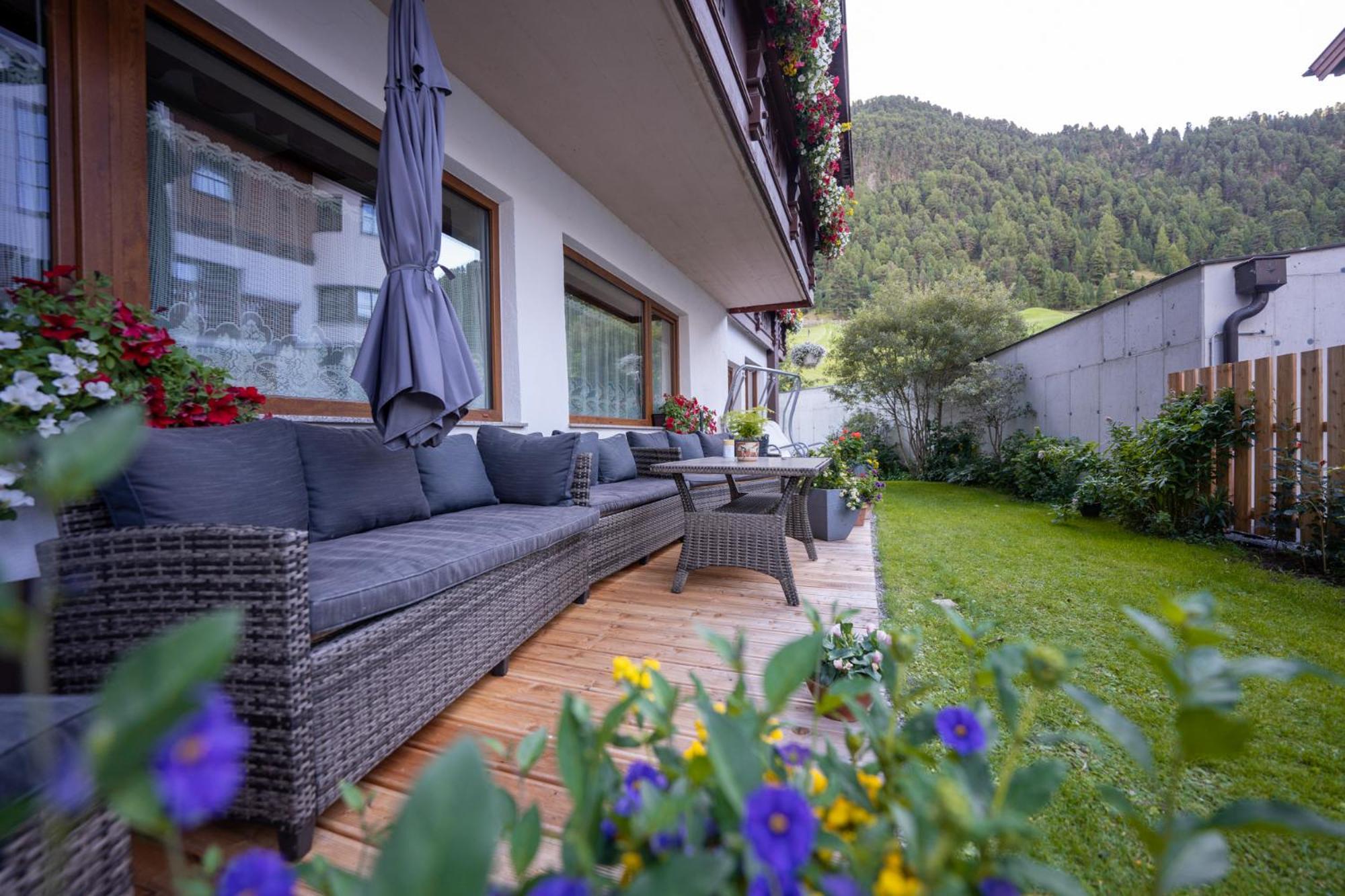Gaestehaus -Pension Edelweiss Vent Zewnętrze zdjęcie